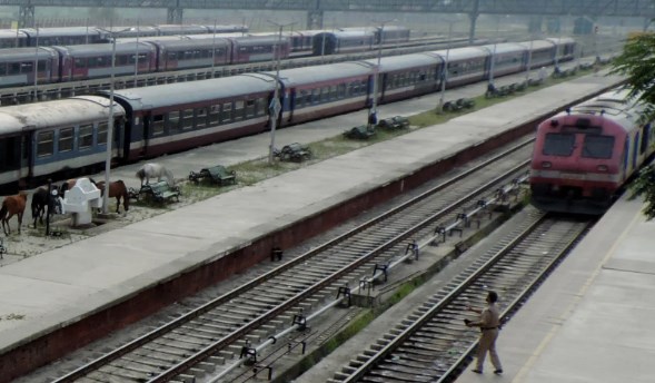  Man killed after hit by train in J&K
