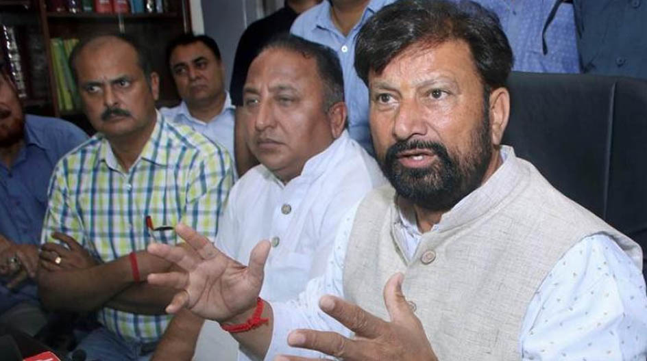 Lal Singh placed under house arrest, over 100 Political leaders and activists arrested in Kashmir
