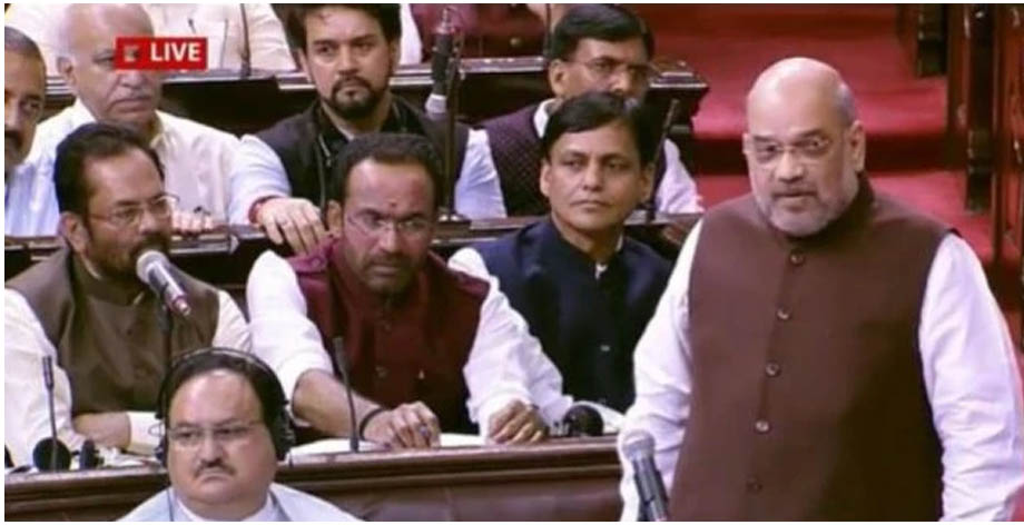J&K to become state again when the time is right, says Amit Shah