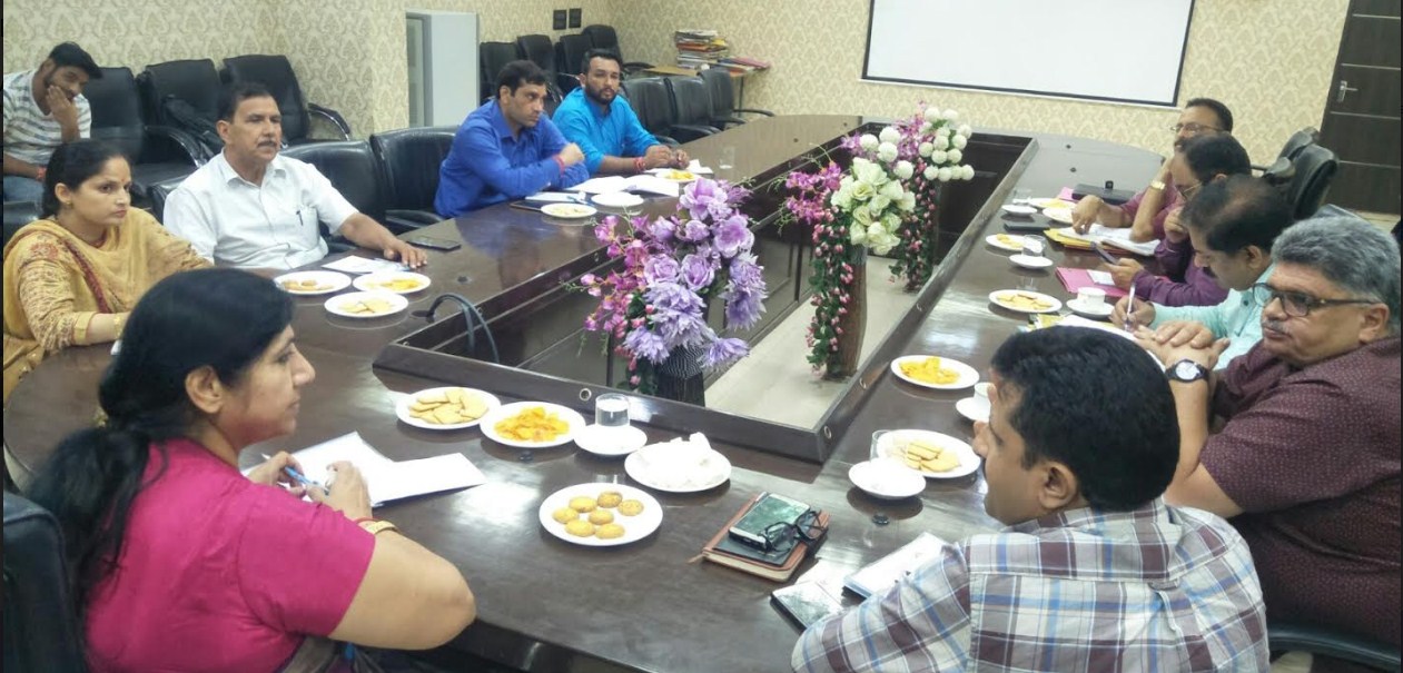 Deputy Mayor Chaired the meetings of Skill Development Commitee and Housing for All Commitee in JMC