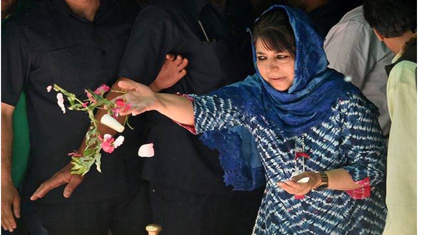 BJP doesn't care about jawans or Kashmiris: Mehbooba Mufti