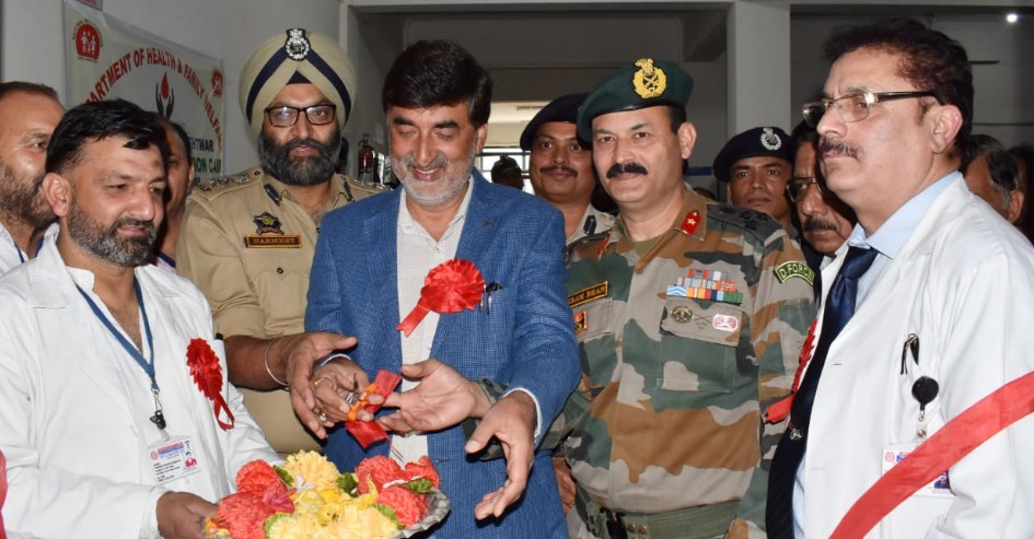 DDC Kishtwar inagurates Voluntary Blood Donation Camp at District Hospital Kishtwar