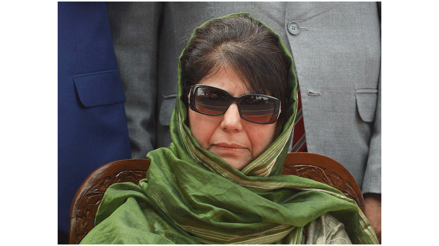 Naeem’s illegal detention in ill equipped govt building took toll on his health: Mehbooba