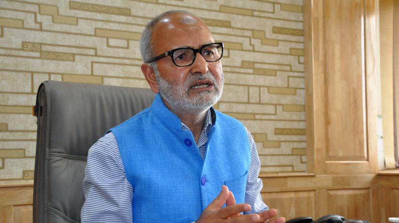 PDP leader Naeem Akhtar booked under PSA