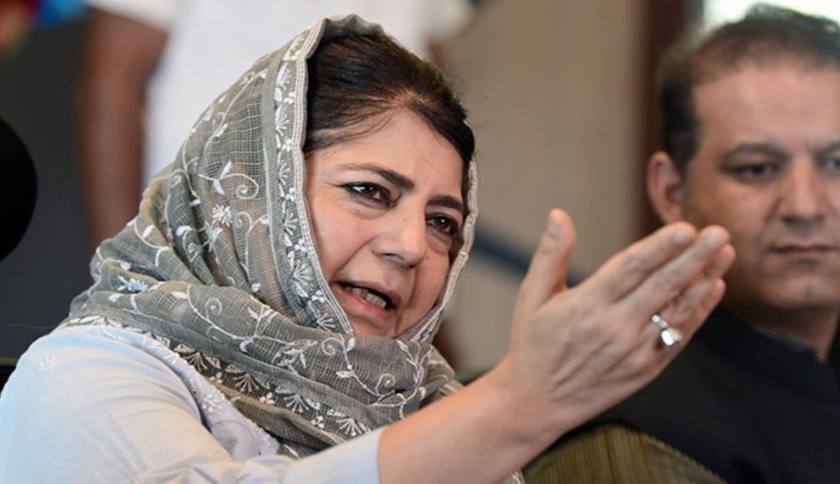 Mehbooba Mufti urges youth of J&K to shun militancy