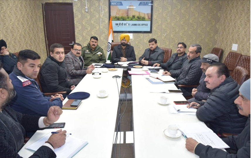 ADC Jammu convenes meeting with Chamber of Commerce over anti-encroachment drive