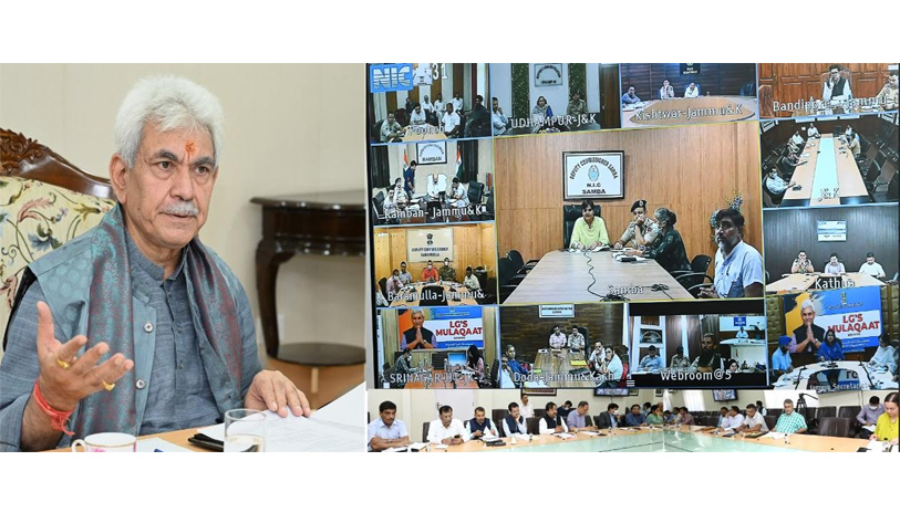 First step towards good governance is listening to people & resolving their grievances expeditiously: Lt Governor