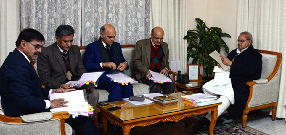 Governor reviews to-date status of prevailing scenario in the State