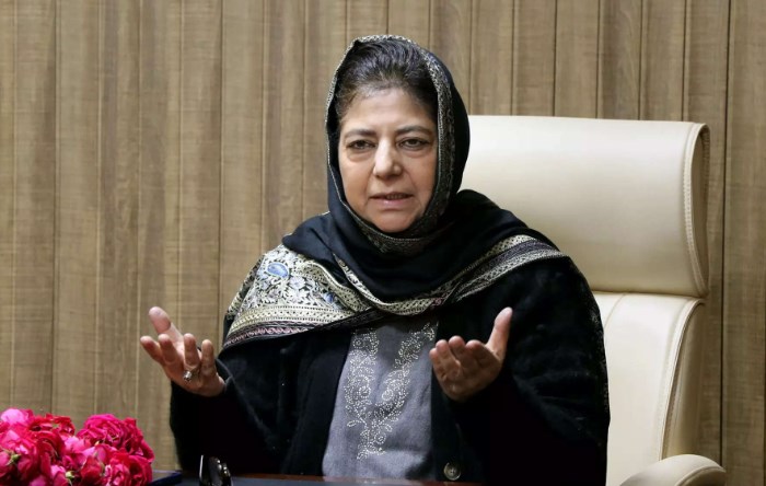 PDP leaders defer meeting with Mehbooba Mufti despite Governor permission