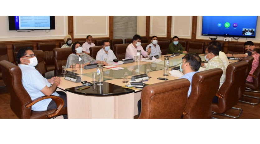 Pr. Secy Jal Shakti chairs UT Level Committee meet on reassessment of Ground Water resources across J&K