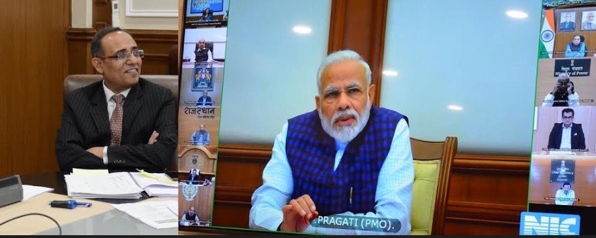 PM holds 31st PRAGATI video-conference with Chief Secretaries