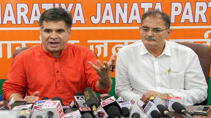 Article 370, 35A are anti-India Articles: J&K BJP Chief Ravinder Raina