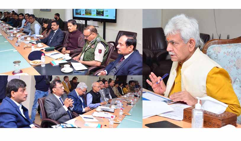 DC Jammu reviews performance of Revenue Department