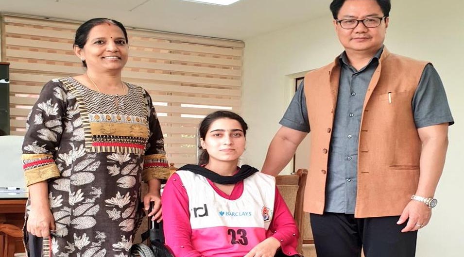 Kashmiri girl Ishrat Akhtar to represent India at Asia-Oceania Wheelchair Basketball Championship
