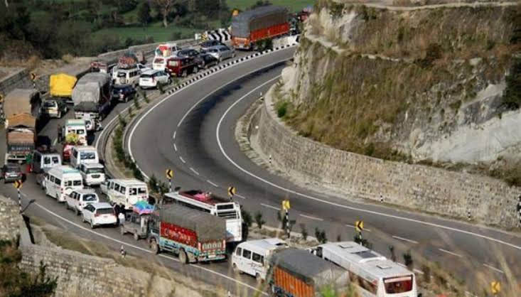 Jammu-Srinagar national highway reopens after four days; traffic still disrupted