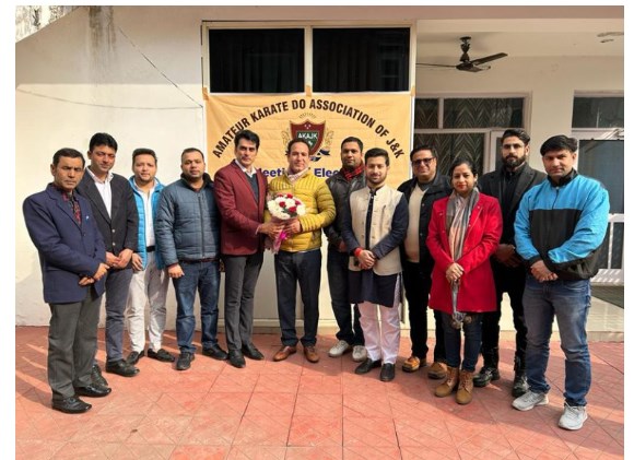 Former Minister Sunil Sharma re-elected AKAJK prez