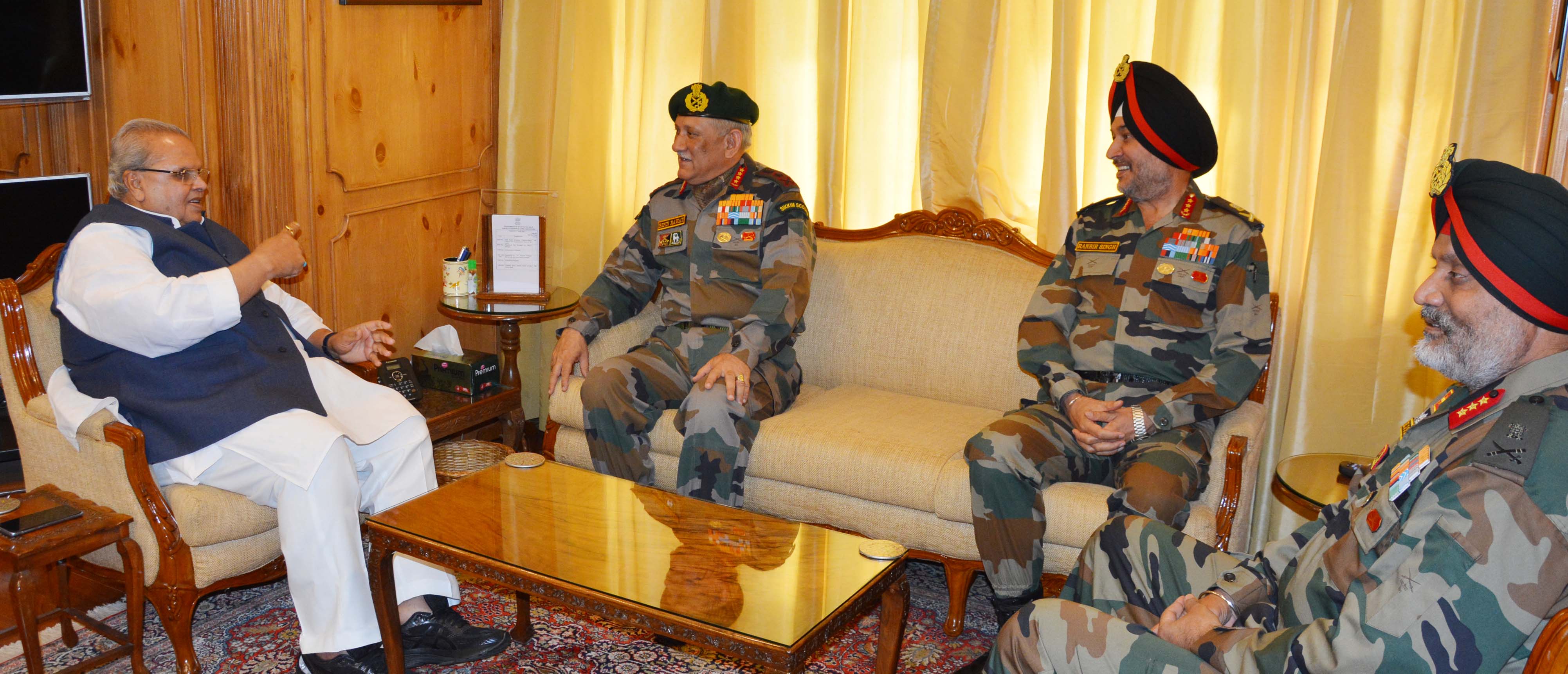 Chief of Army Staff meets Governor