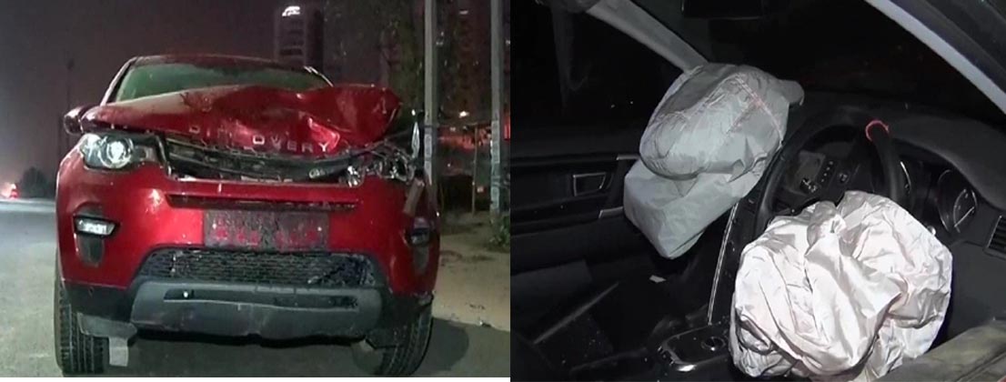 2 pedestrians died after speeding car ran over them in Gurugram