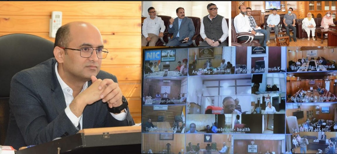 Secretary Health assesses functioning of PMBJAK, AMRIT Pharmacies across J&K