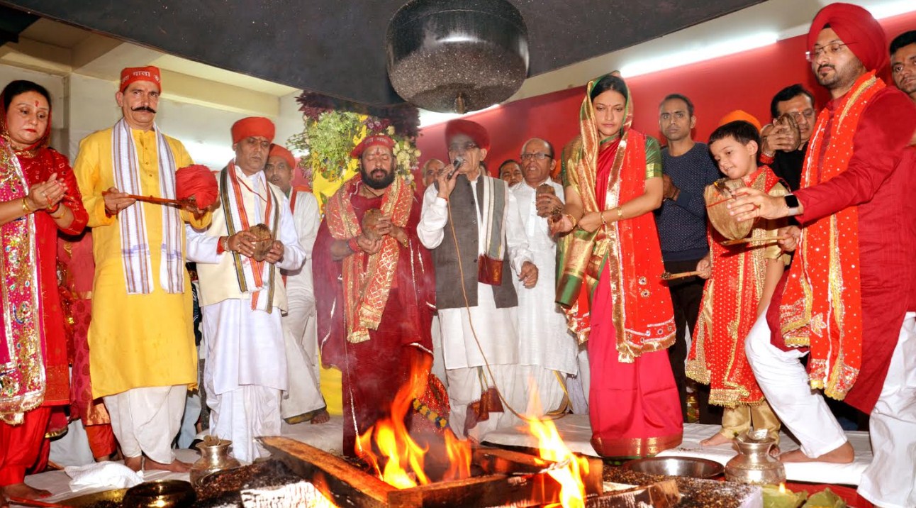 Shat Chandi Maha Yagya concludes at Shri Mata Vaishno Devi Shrine with Purna Ahuti
