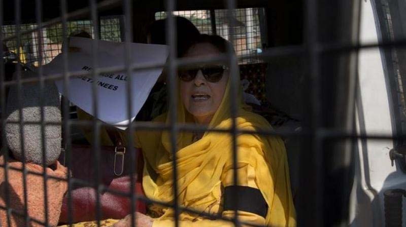 Farooq Abdullah's daughter, sister detained during protests in Jammu and Kashmir