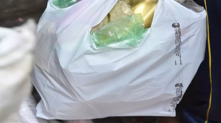 9840 Kgs of polythene carry bags seized by Enforcement wing Lakhanpur