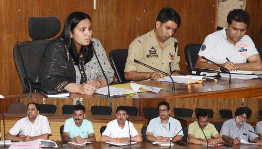 DC Udhampur  finalises arrangements for Shri Amarnath Ji Yatra- 2022