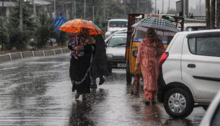 MeT Forecasts Widespread Rains From August 15 To 19 In J&K