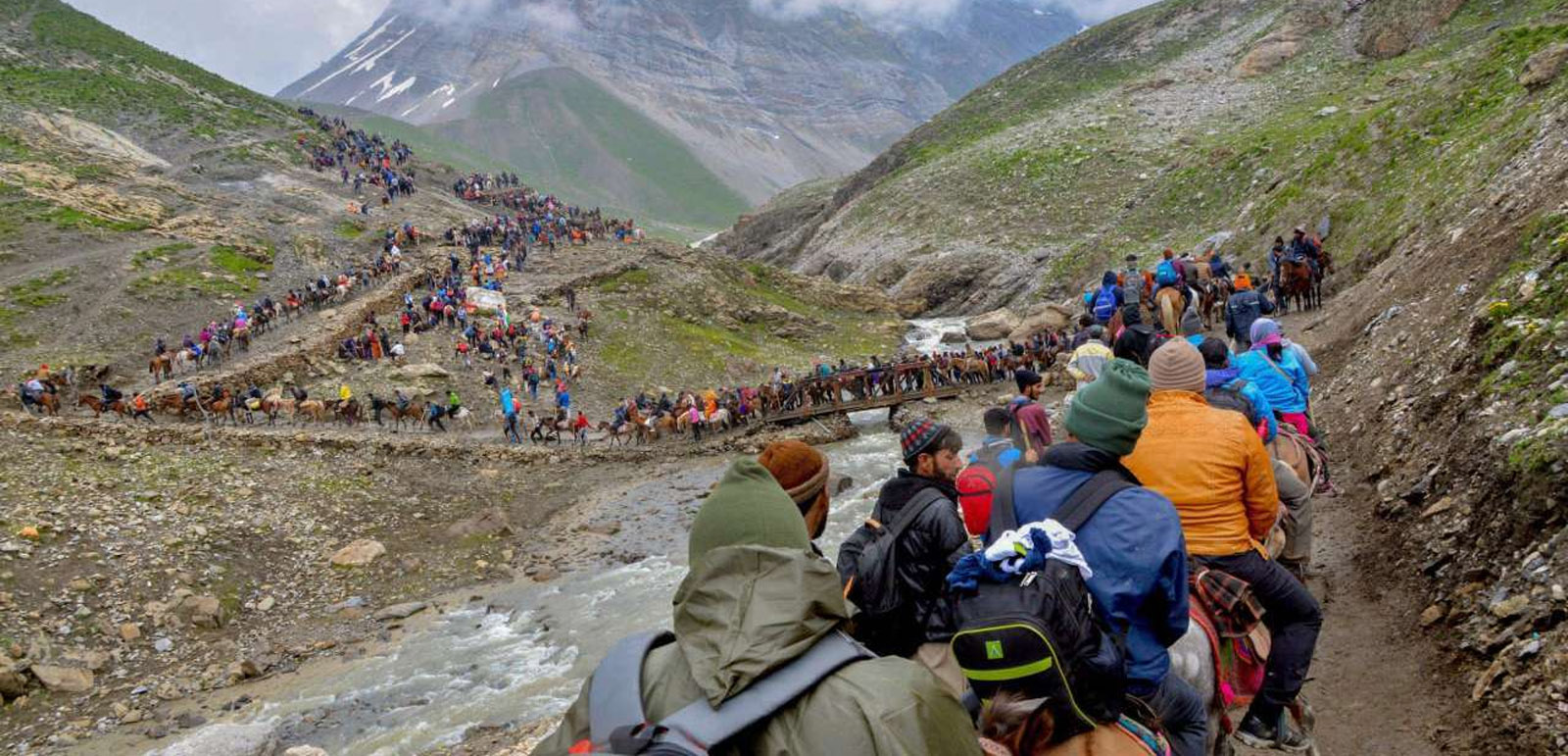 9,541 pilgrims pay obeisance at the Holy Cave