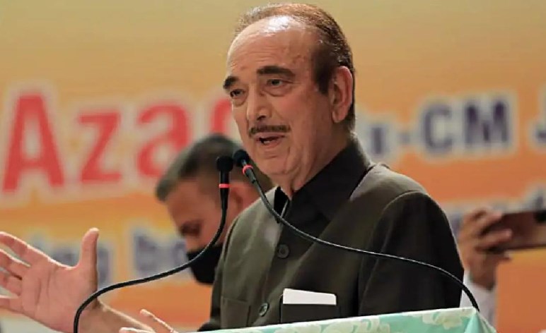 Will bring in law to protect land and job rights of people of J&K if voted to power: Azad