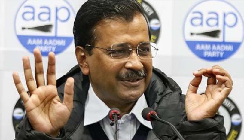 Aam Aadmi Party leading on 45 seats and Bharatiya Janata Party leading on 19 seats
