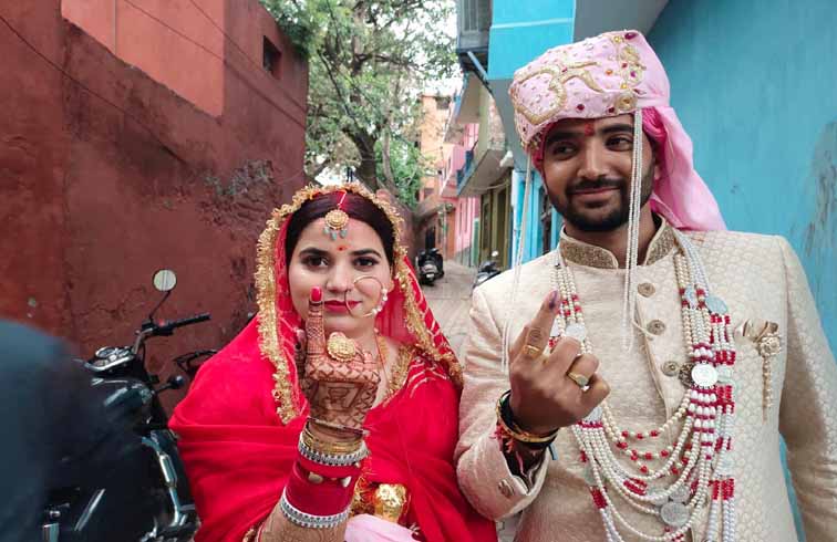 Lok Sabha Elections : 43.11 % Polling recorded in Udhampur PC till 1 PM