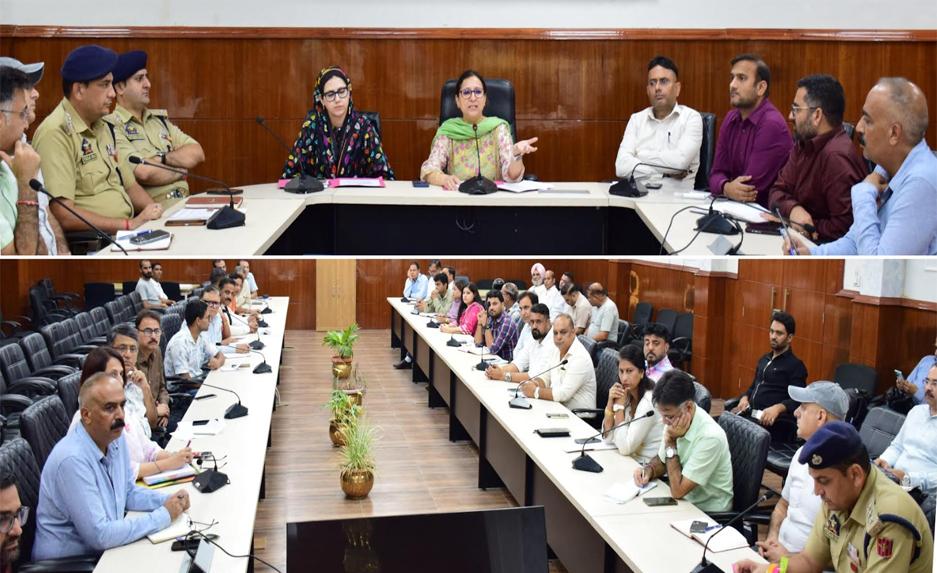 ADC Jammu reviews arrangements for Navratras, Ram Navami, Dussehra