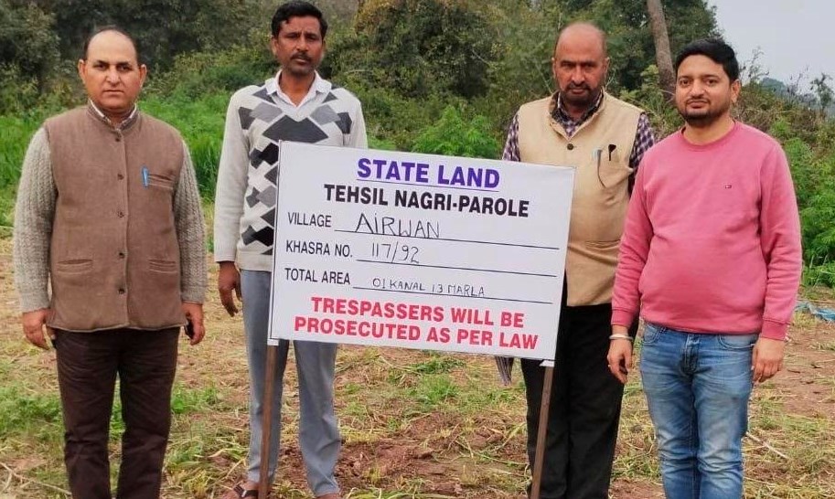 Kathua Administration retrieves 494 kanal, 19 marlas state land