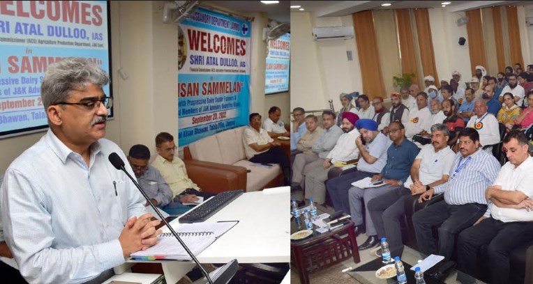 JK Advisory Board for Development of Kisans, AHD organise Kisan Sammelan at Jammu