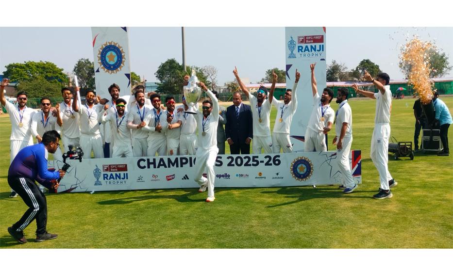 Jammu and Kashmir win their first ever Ranji Trophy title