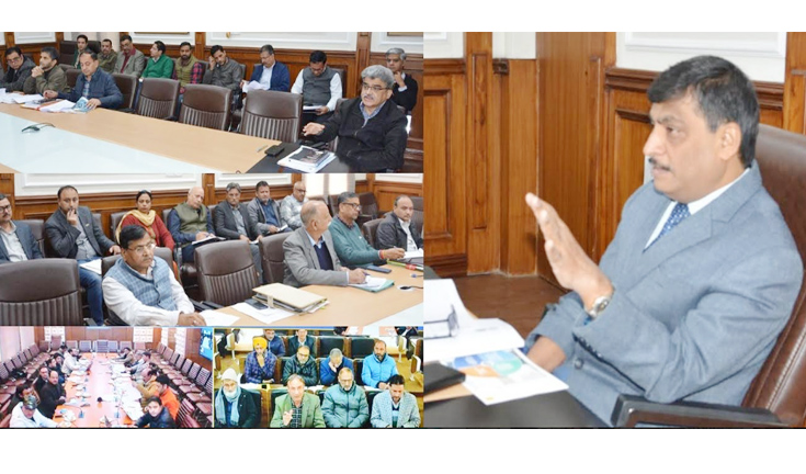 Chief Secretary chairs meeting to discuss financial structuring of policy for holistic development of agriculture and allied sectors in J&K