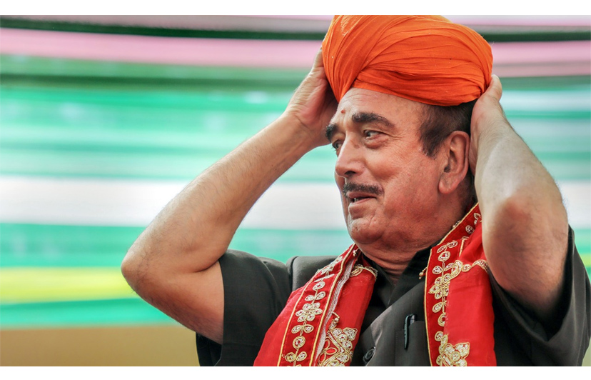 Congress leader Ghulam Nabi Azad to arrive in Srinagar today on four-day visit to Jammu and Kashmir