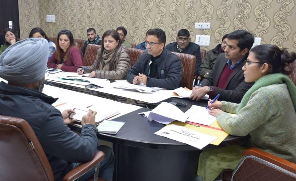 DC Jammu reviews progress of works under MGNREGA, SBM, PMAY-G
