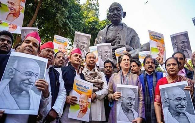 Opposition MPs hold protest march in Parliament complex, demand withdrawal of VB-G RAM G bill