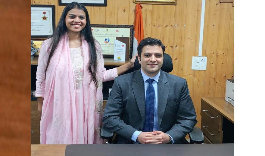 Athar Amir Ul Shafi Khan assumes Charge as Mission Director NHM J&K