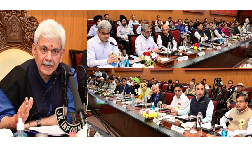 Lt Governor chairs high level meeting of J&K Advisory Board