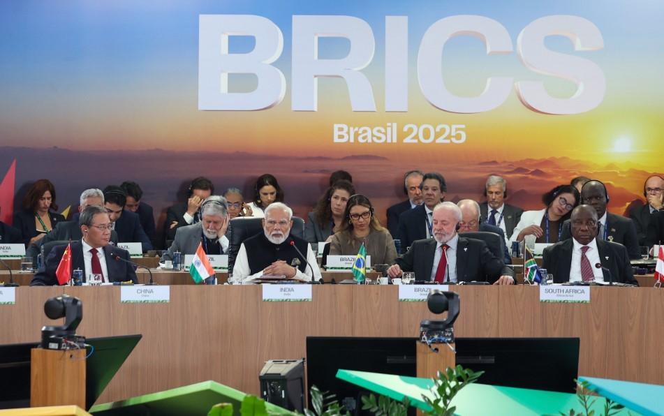 "Terrorism grave threat to humanity": PM Modi on Pahalgam attack at BRICS Summit