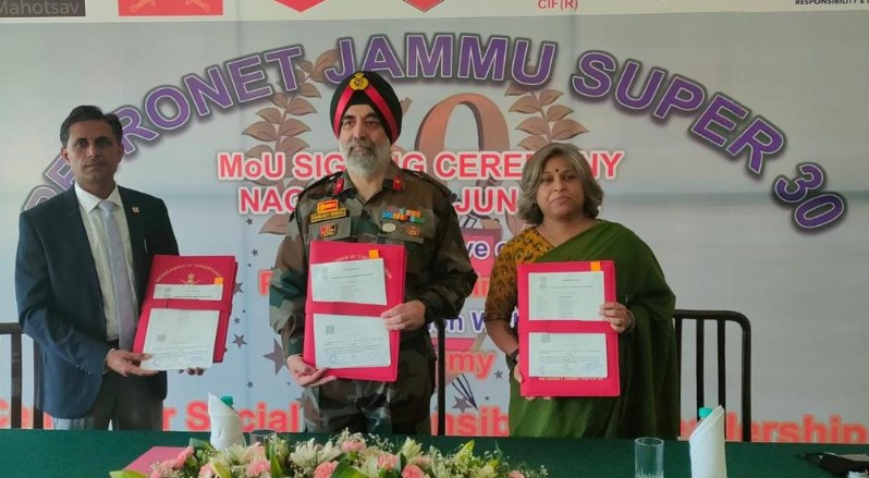 Army signs MoU to provide coaching to Jammu students for higher education