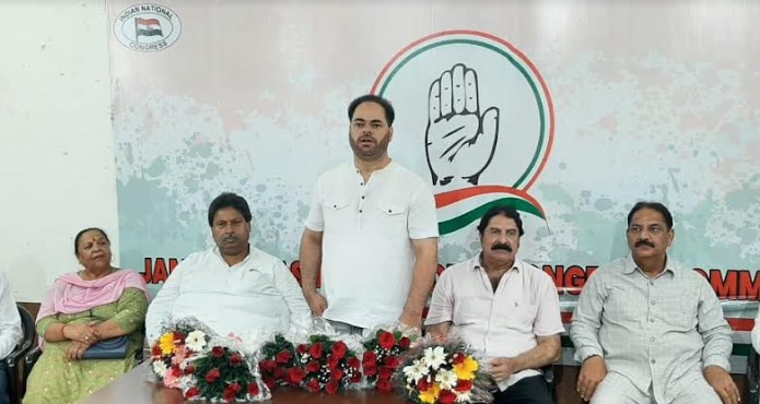 District Congress Jammu Prepares to Join Mehangai Pe Halla Bol Rally at New Delhi