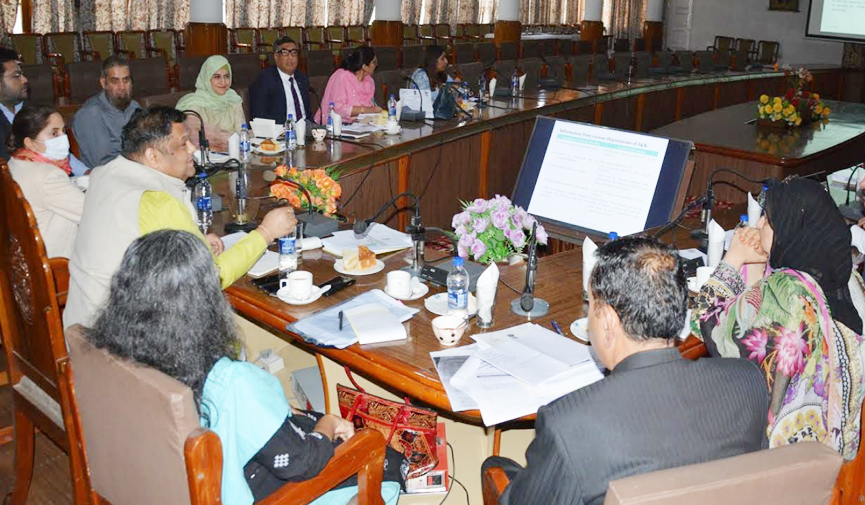 Chairman NCPCR chairs inter-departmental review-cum-consultative meeting to monitor the Child Rights in J&K