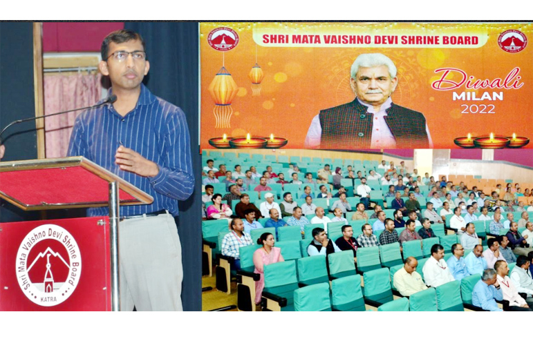 CEO Shrine Board extends Diwali Greetings