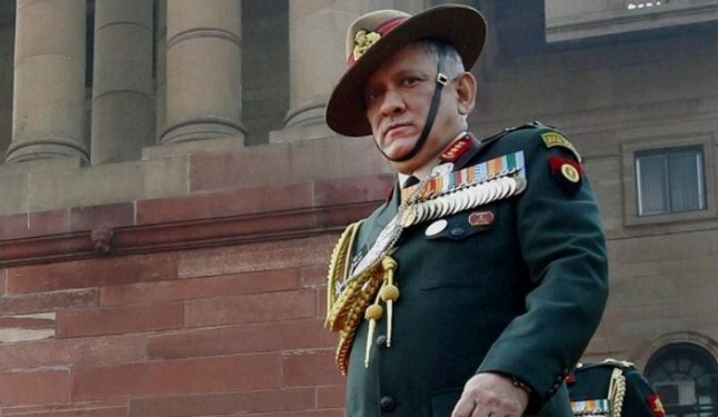 Army chief Gen Bipin Rawat to take over as chairman of CCS tomorrow