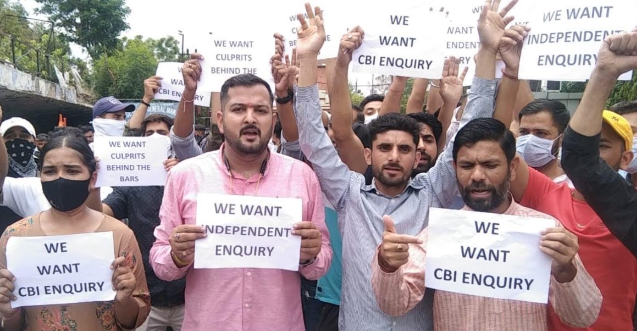 JKPSI aspirants demands for CBI Inquiry