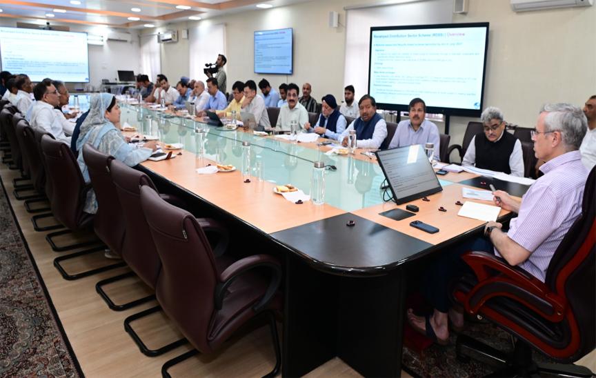 CM reviews power sector reforms, calls for accelerated modernization to ensure reliable, efficient electricity supply across J&K